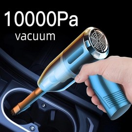 Portable High-Power Vacuum Cleaner - Perfect for Travel & Detailing Kit Essentials!