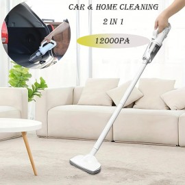 120W 12000pa Rechargeable Cordless Handheld Vacuum Cleaner - Portable LED Lighted & Perfect for Car & Home Cleaning!
