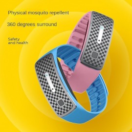 M30 Ultrasonic Mosquito Repellent Anti-mosquito Bracelet For Adult Children, Outdoor Long Life Physical Anti-mosquito Device Muteavailable, Anti-mosquito Silicone Bracelet
