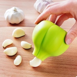 Silicone Garlic Peeler Edible Silica Manual Garlic Peeling Bag Rub and Peel Quickly Kitchen Vegetables Tools Practical Gadgets
